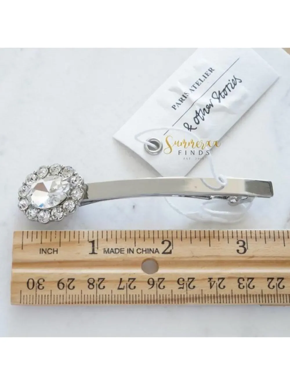 & Other Stories Crystal Hair Clip